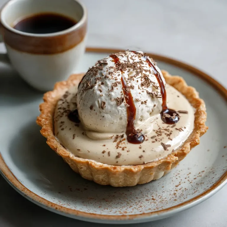 Baileys Affogato Pie