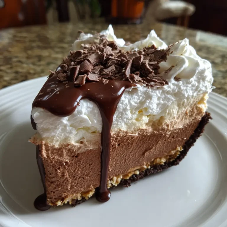 Baileys Chocolate Mousse Pie