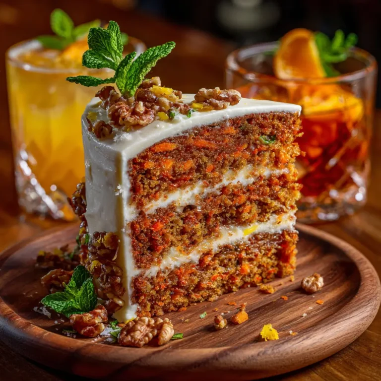 Boozy Carrot Cake