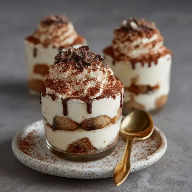 Boozy Tiramisu Cups