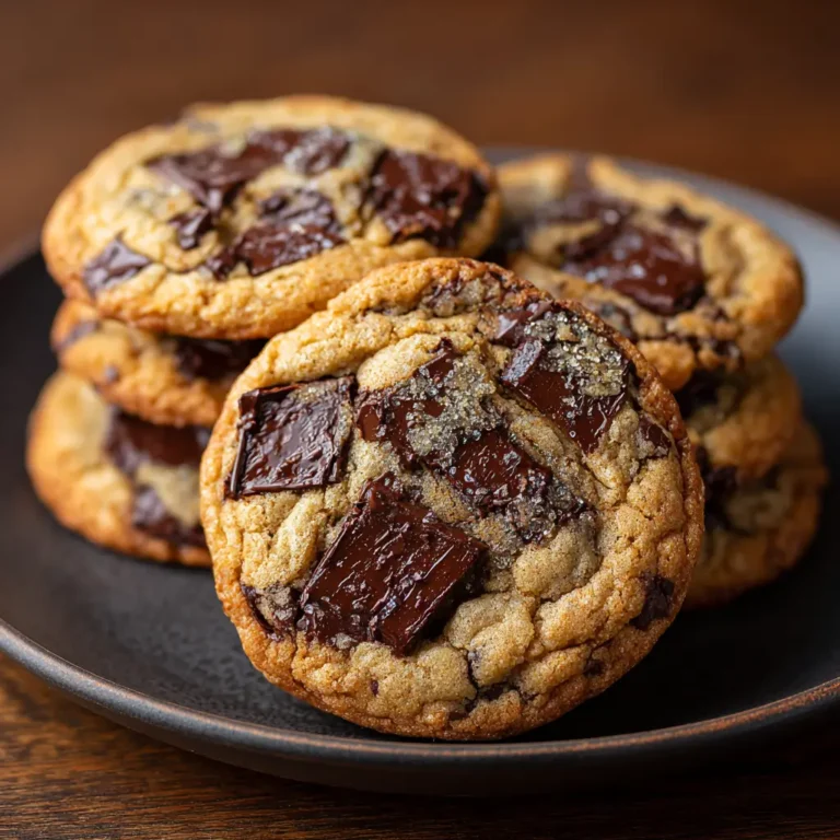 Bourbon Chocolate Chunk Cookies