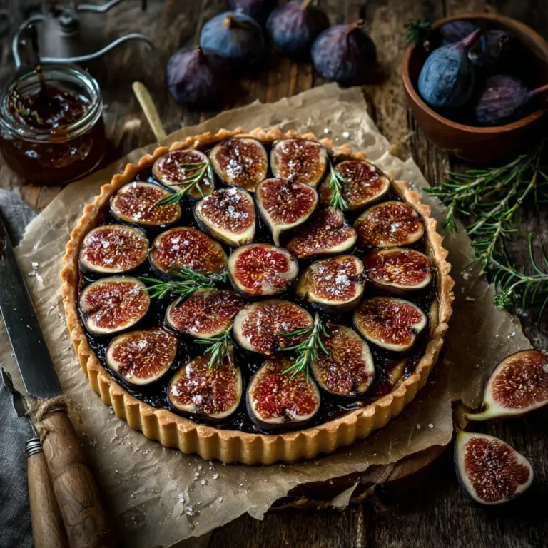 Brandy Soaked Fig Tart
