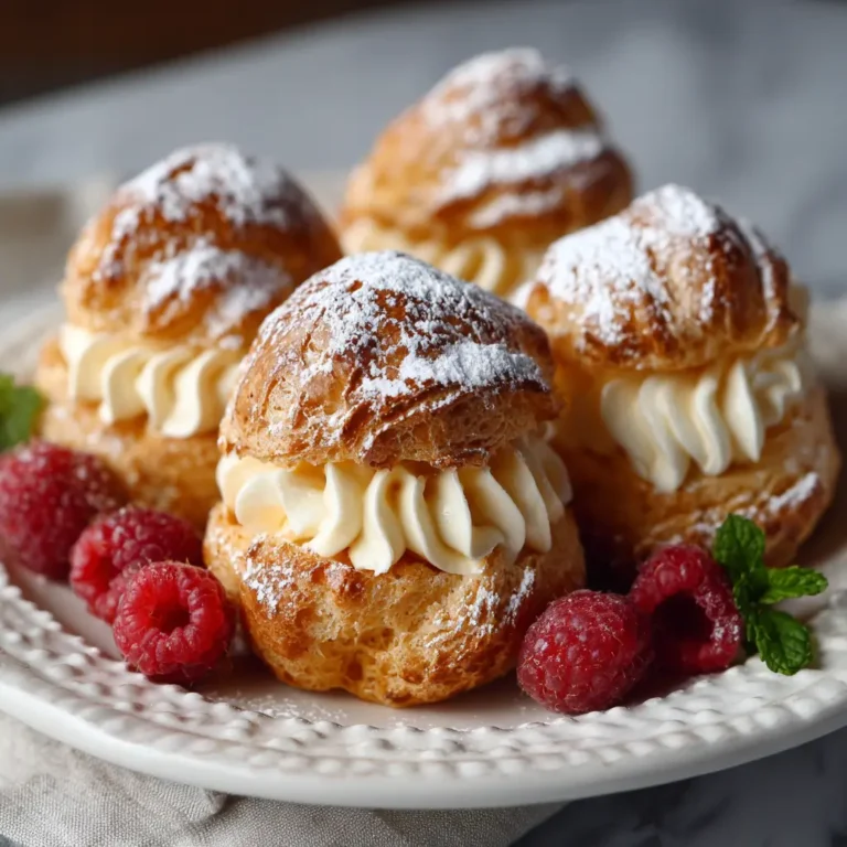 Champagne Cream Puffs