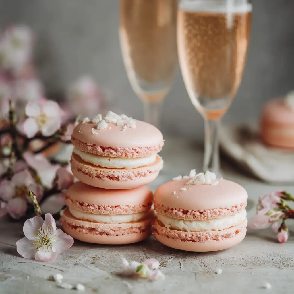 Champagne Macarons