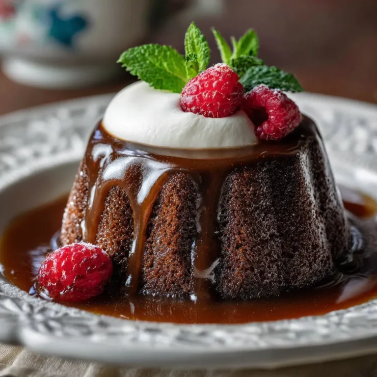 Chocolate Brandy Pudding