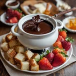 Chocolate Rum Fondue