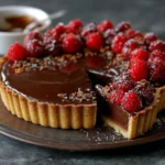 Cognac Chocolate Tart