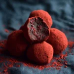 Dark Chocolate Red Wine Truffles