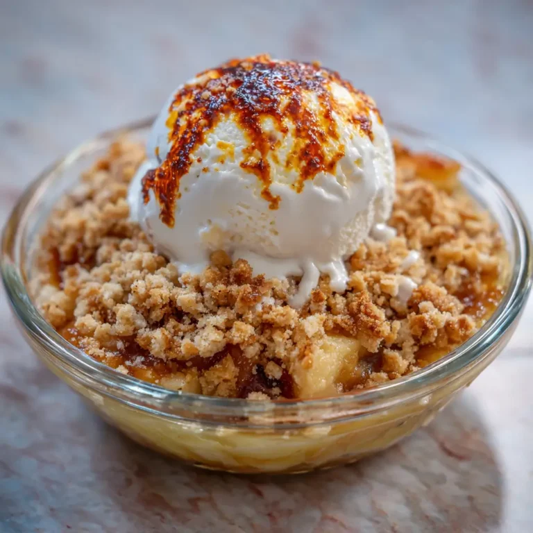 Fireball Apple Crumble