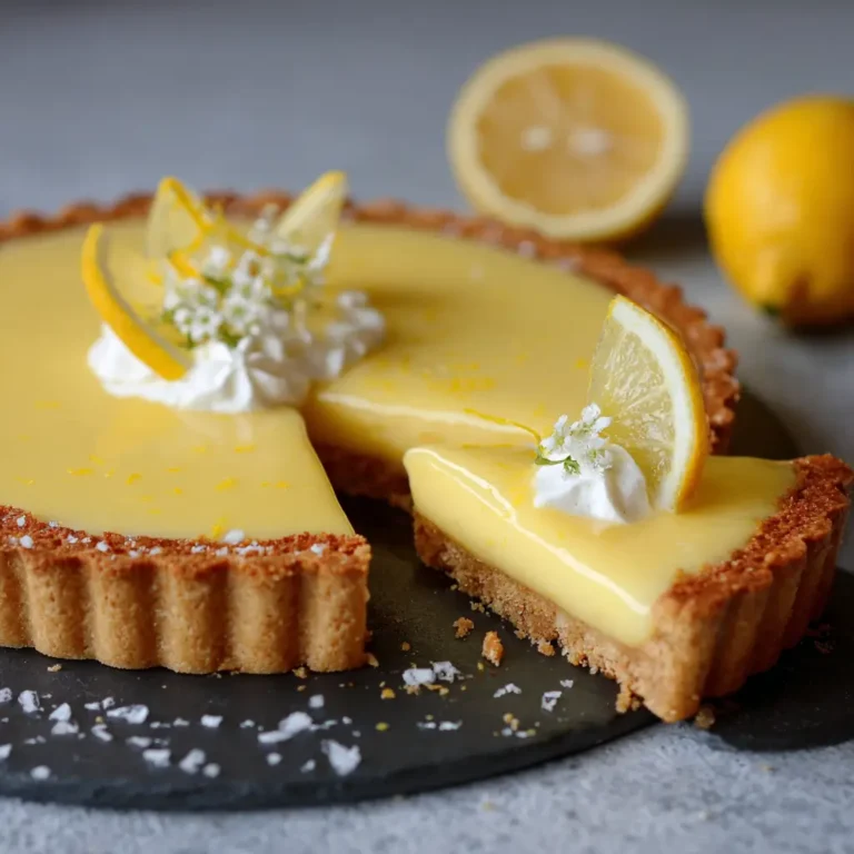 Gin Lemon Tart