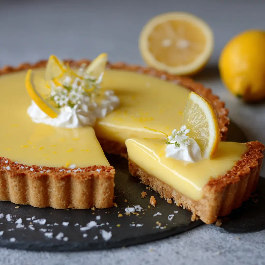 Gin Lemon Tart