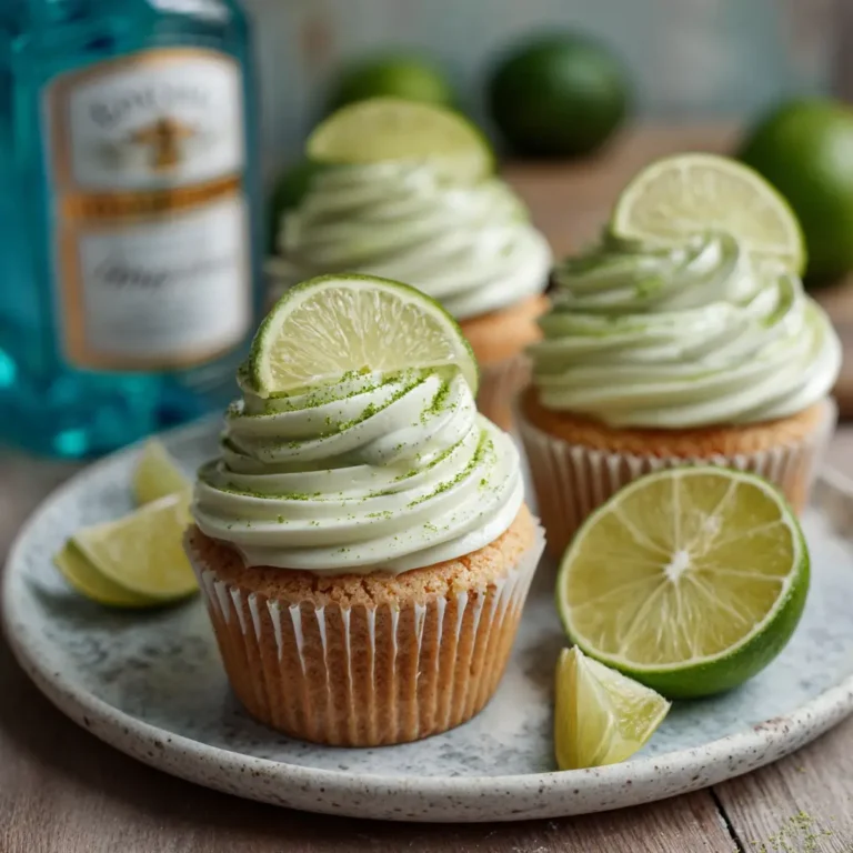 Gin and Tonic Cupcakes