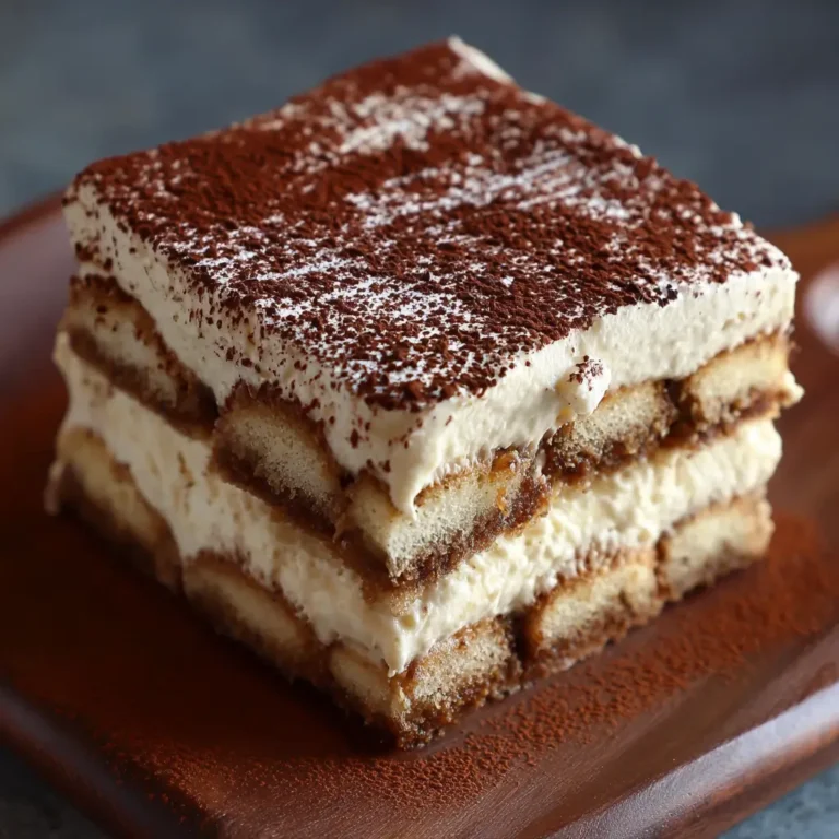 Irish Cream Tiramisu