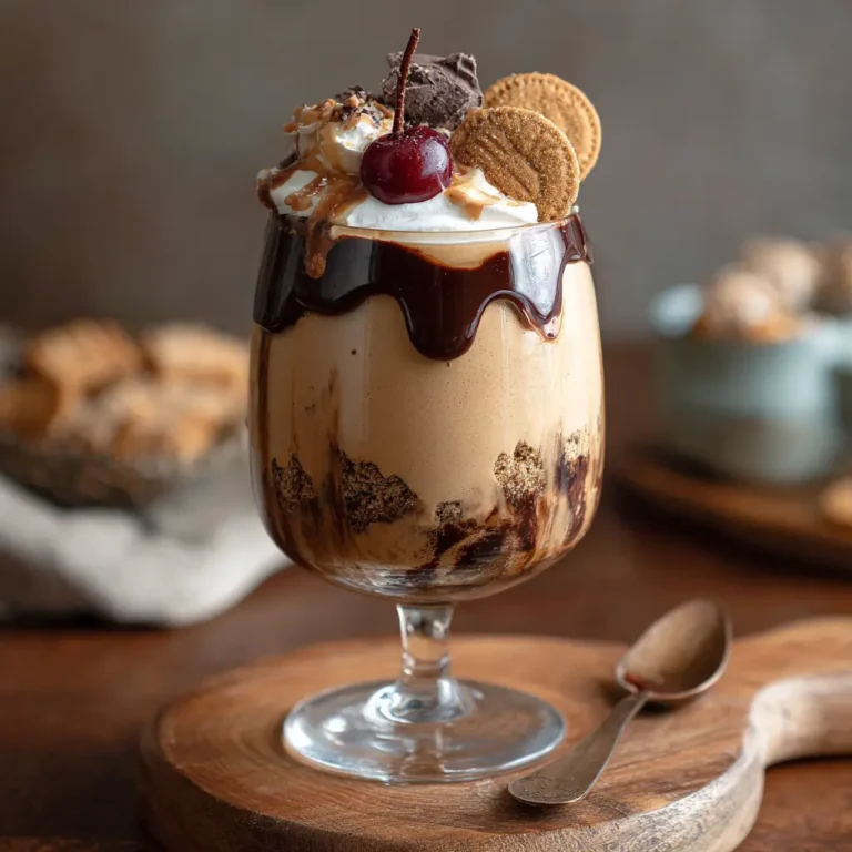 Kahlua Dalgona Parfait