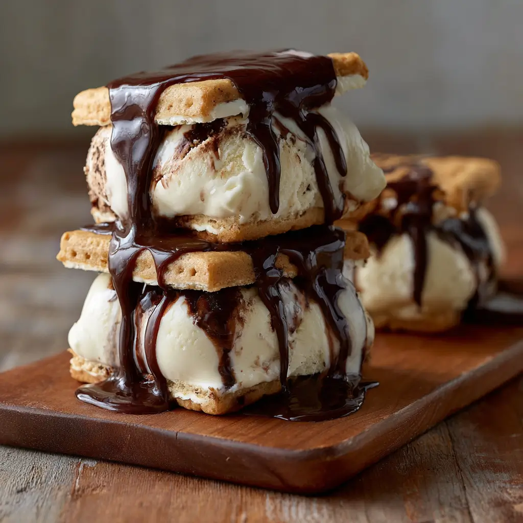 Kahlua Ice Cream Sandwiches