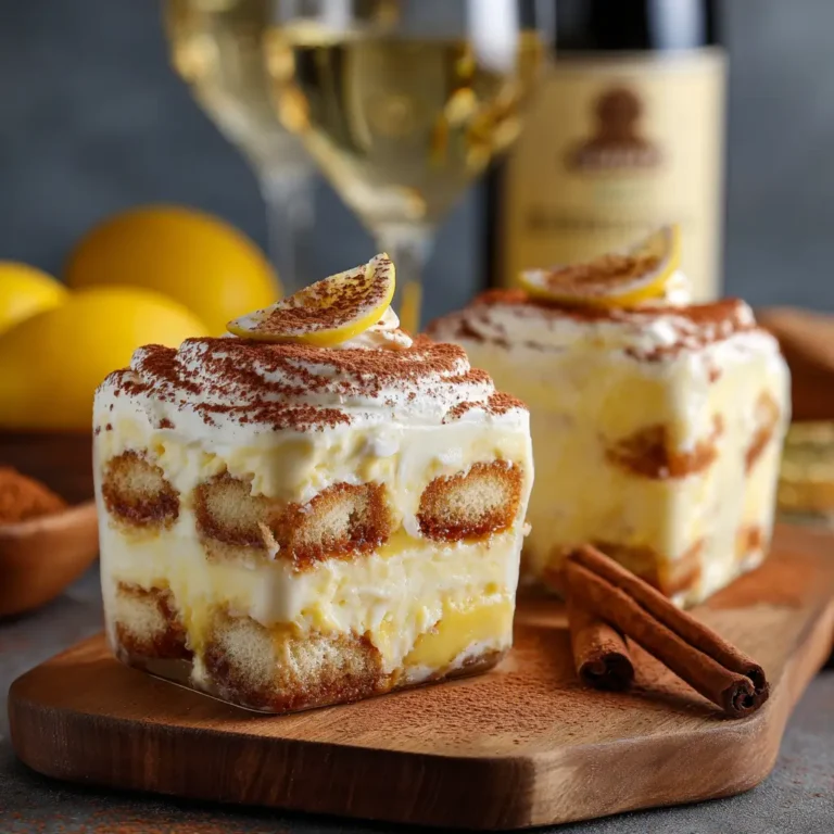 Limoncello Tiramisu