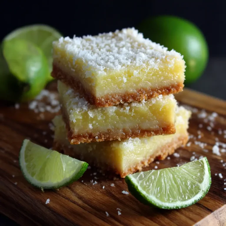 Margarita Lime Bars