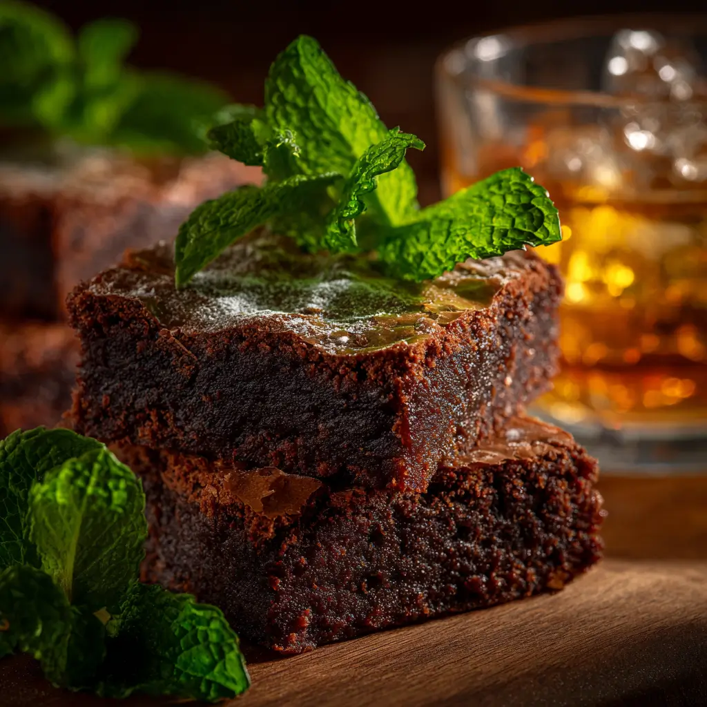 Mint Julep Brownies