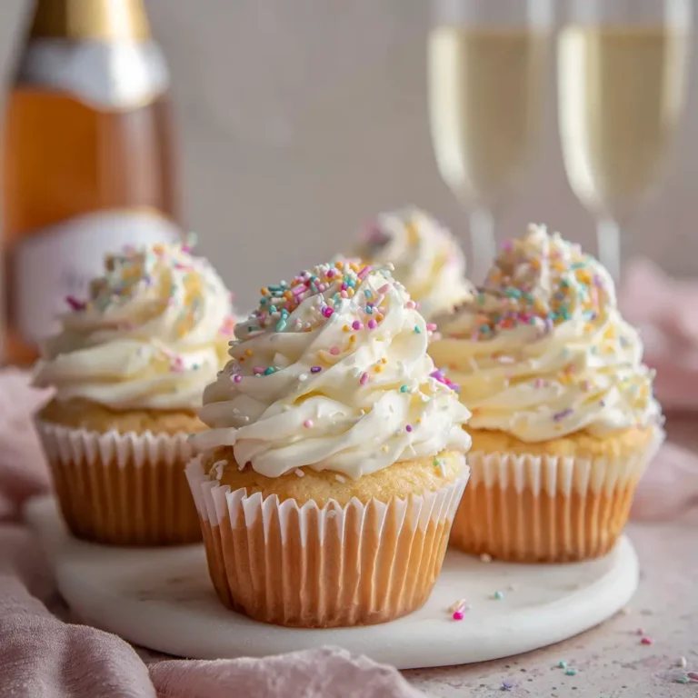 Prosecco-Infused Cupcakes