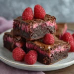 Raspberry Liqueur Brownies