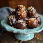 Salted Caramel Vodka Truffles