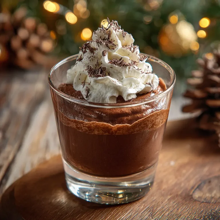 Spiked Hot Cocoa Mousse