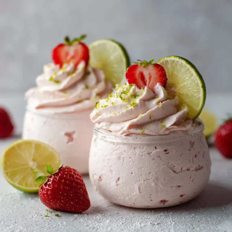 Strawberry Margarita Mousse