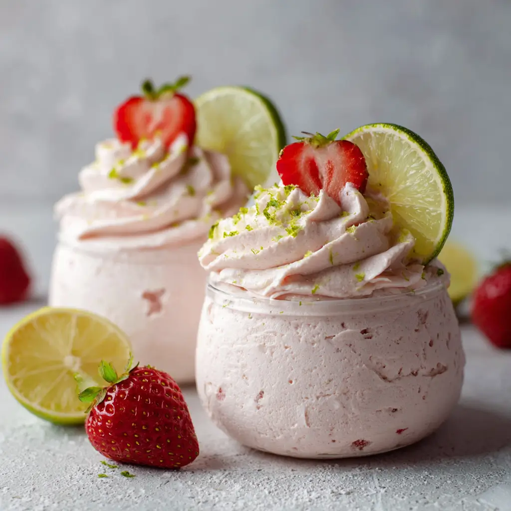Strawberry Margarita Mousse