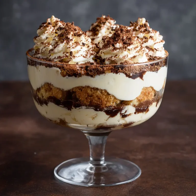 Tiramisu Martini Trifle