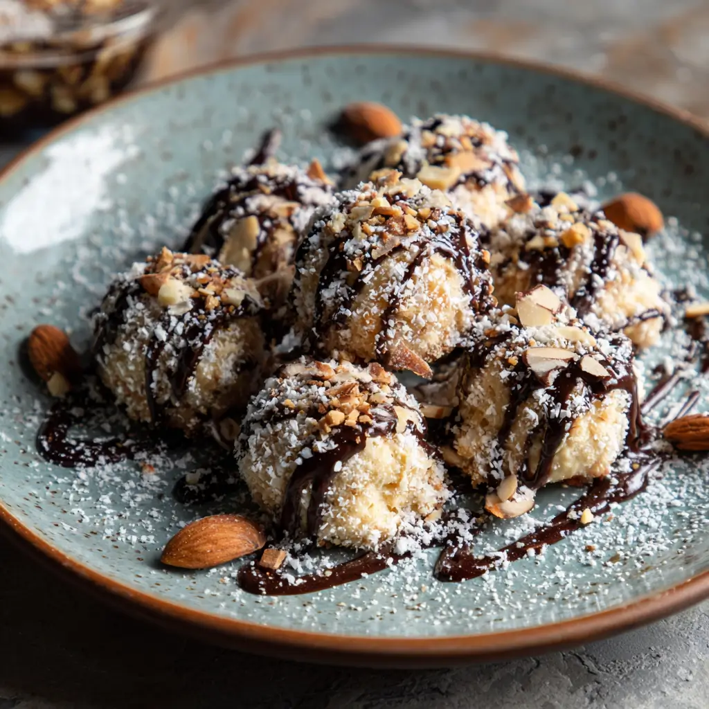 Adults‑Only Amaretti Crunch Dessert