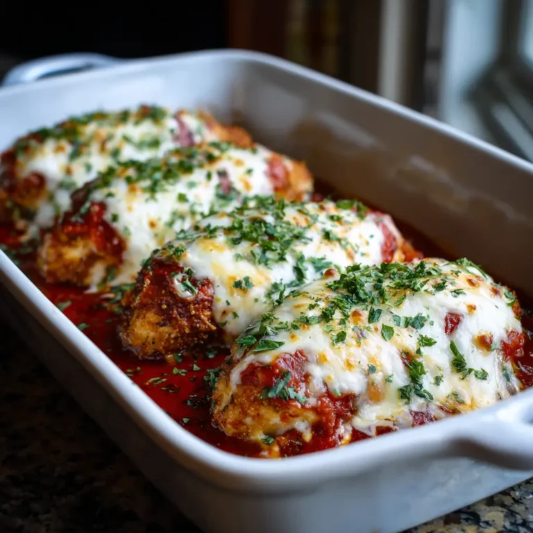 Baked Chicken Parmesan