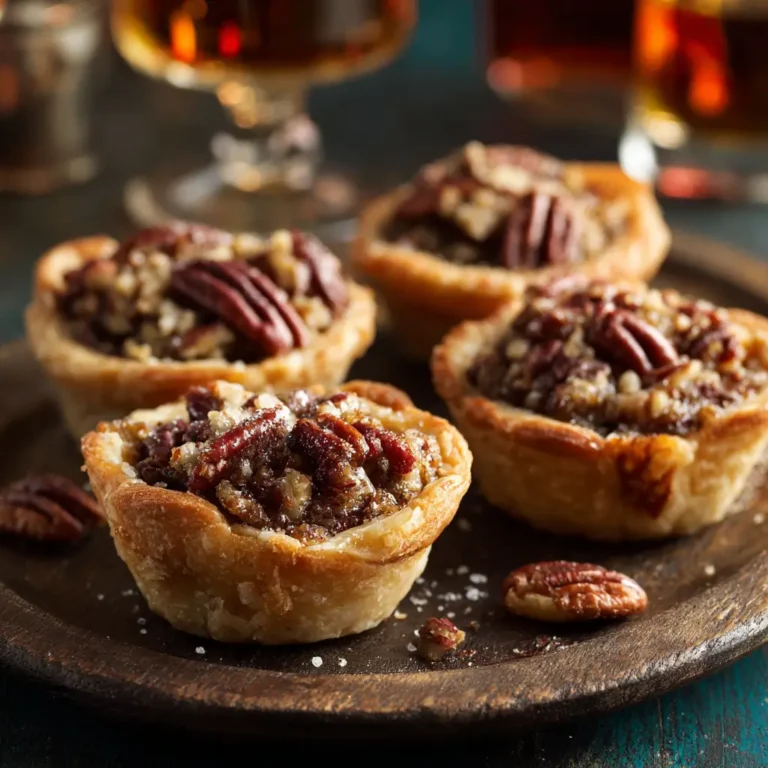 Bourbon‑Pecan Tassies