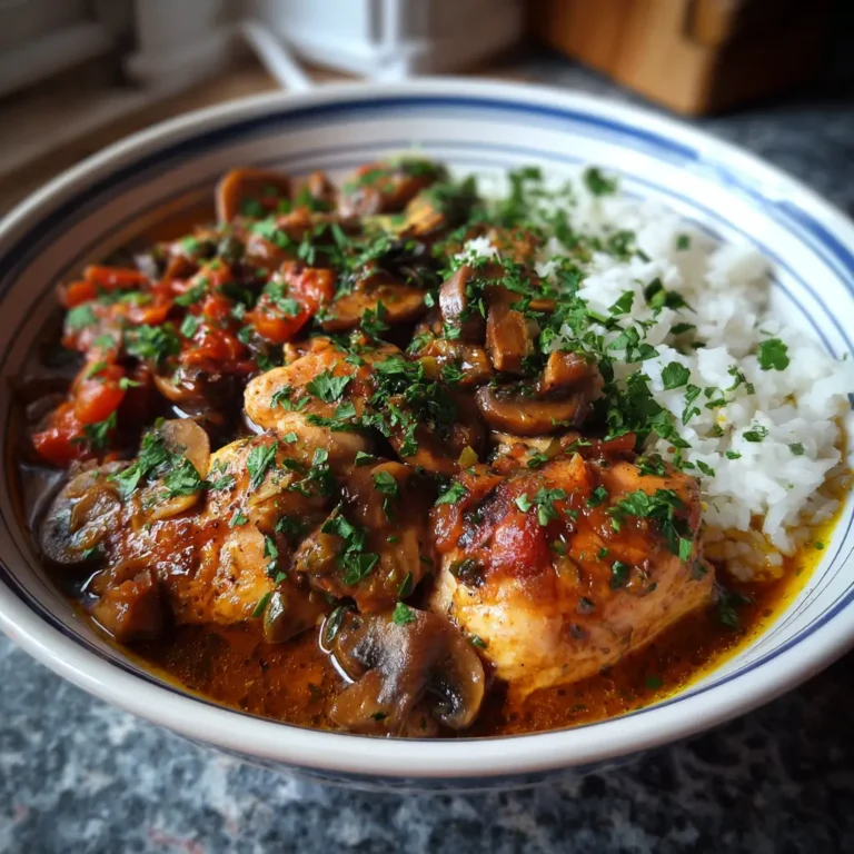 Chicken Chasseur (French stew)