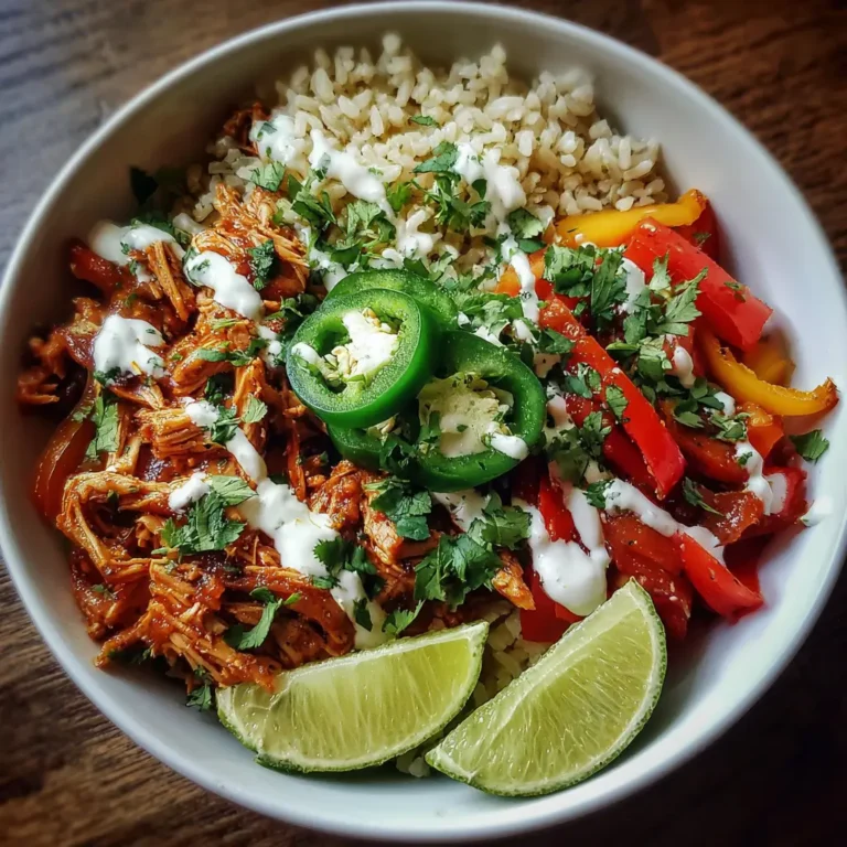 Chicken Fajita Bowls