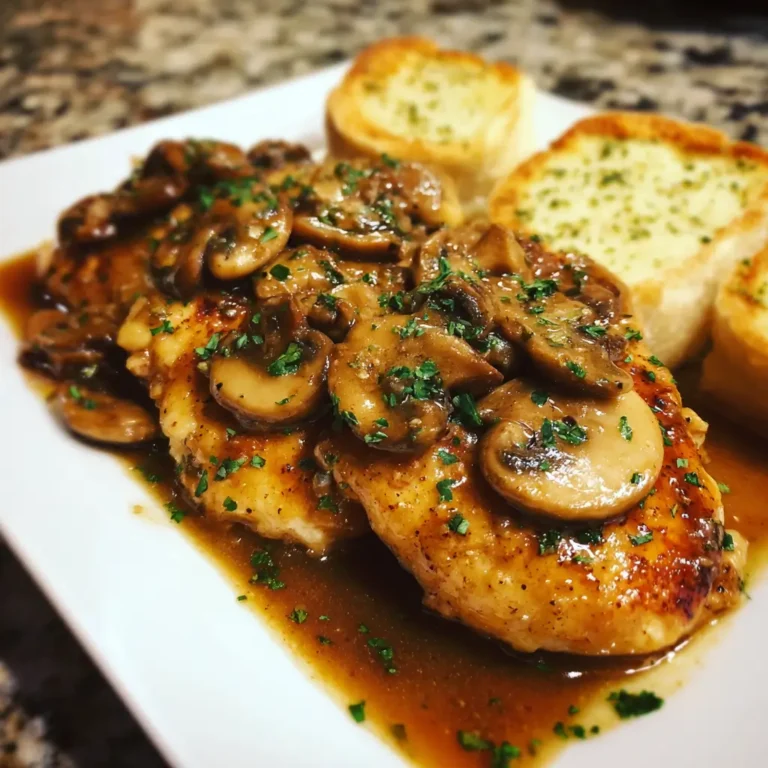 Chicken Marsala with Mushrooms