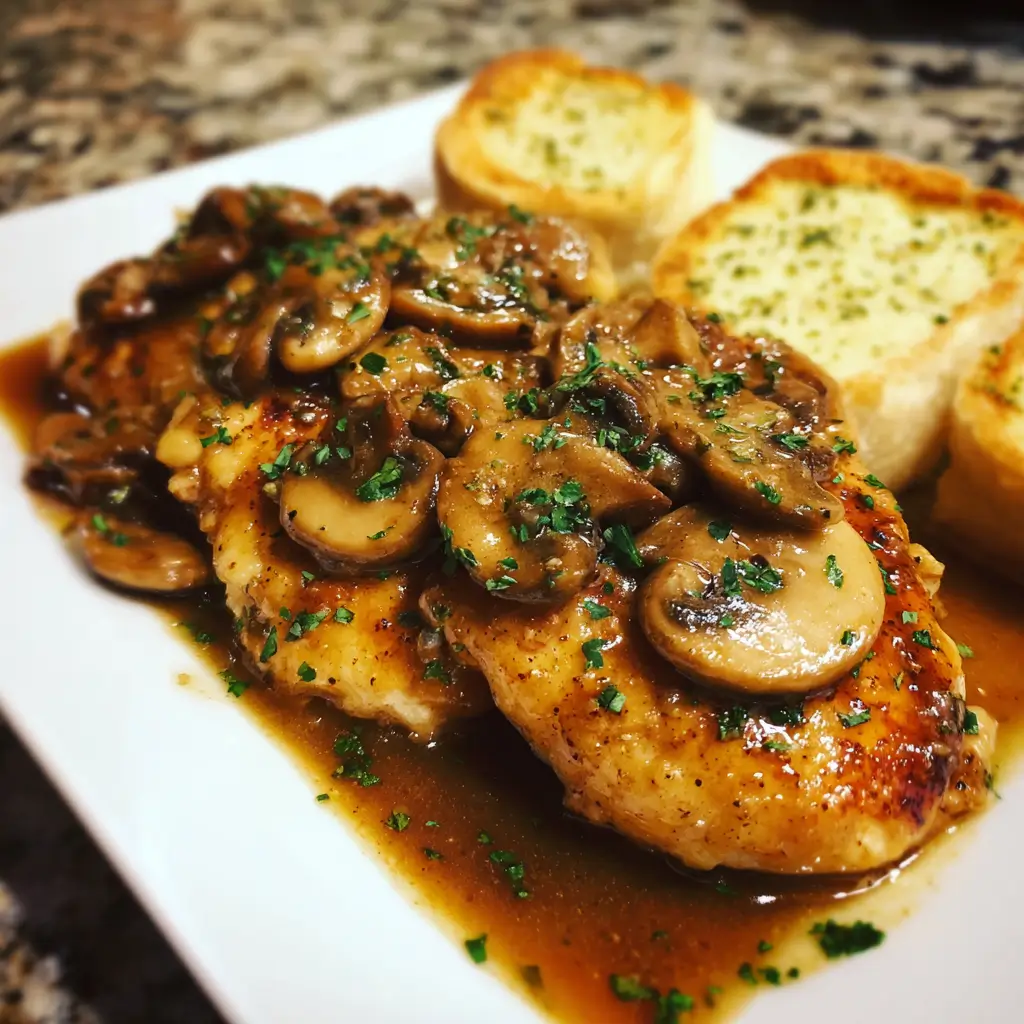 Chicken Marsala with Mushrooms