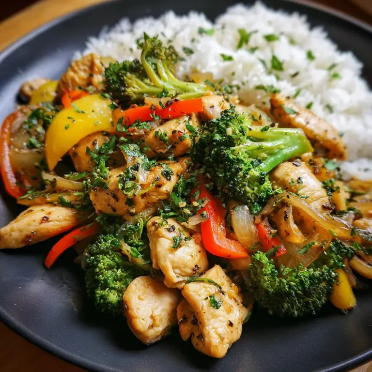 Chicken and Vegetable Stir-Fry