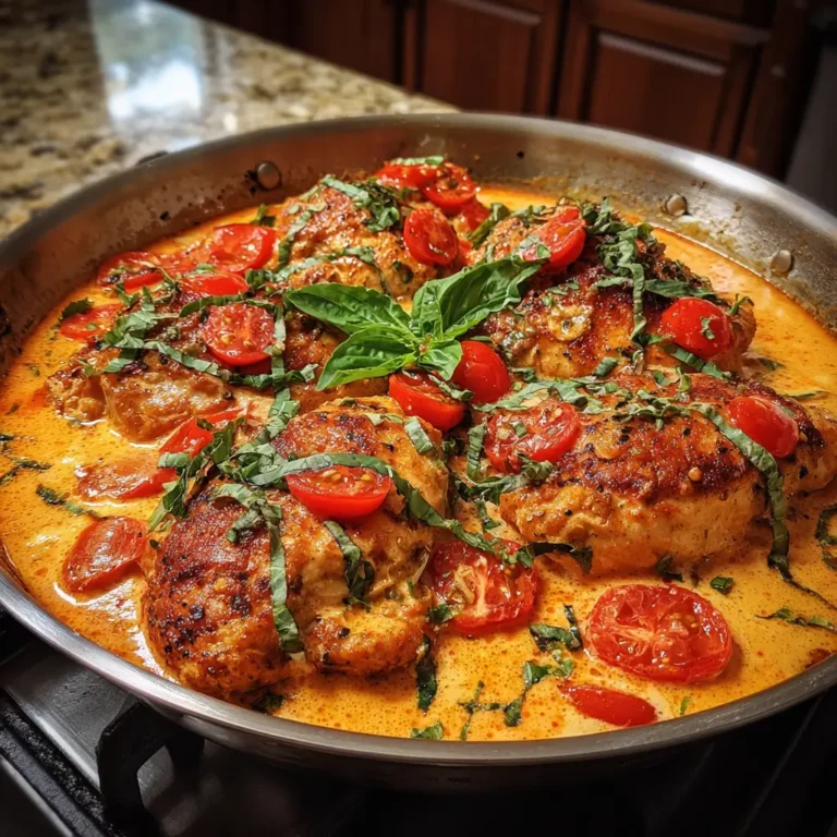 Creamy Tomato Basil Chicken