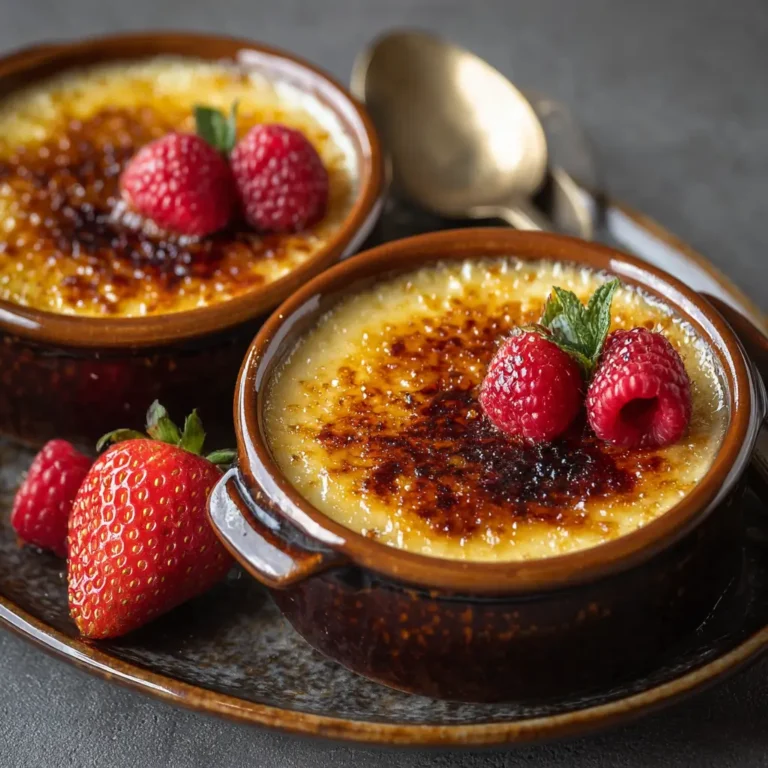 Crème Brûlée (with liqueur option)