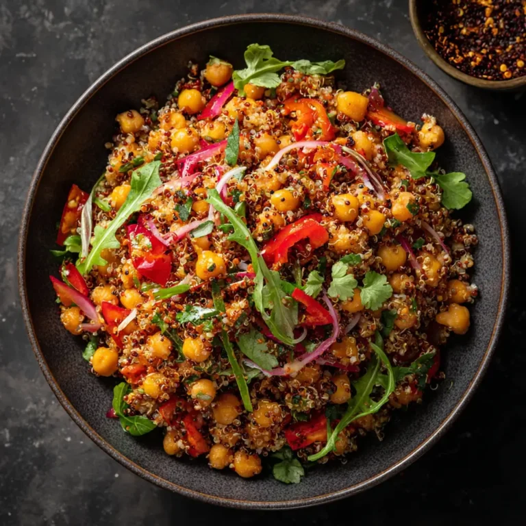 Crispy Chickpea & Quinoa Salad