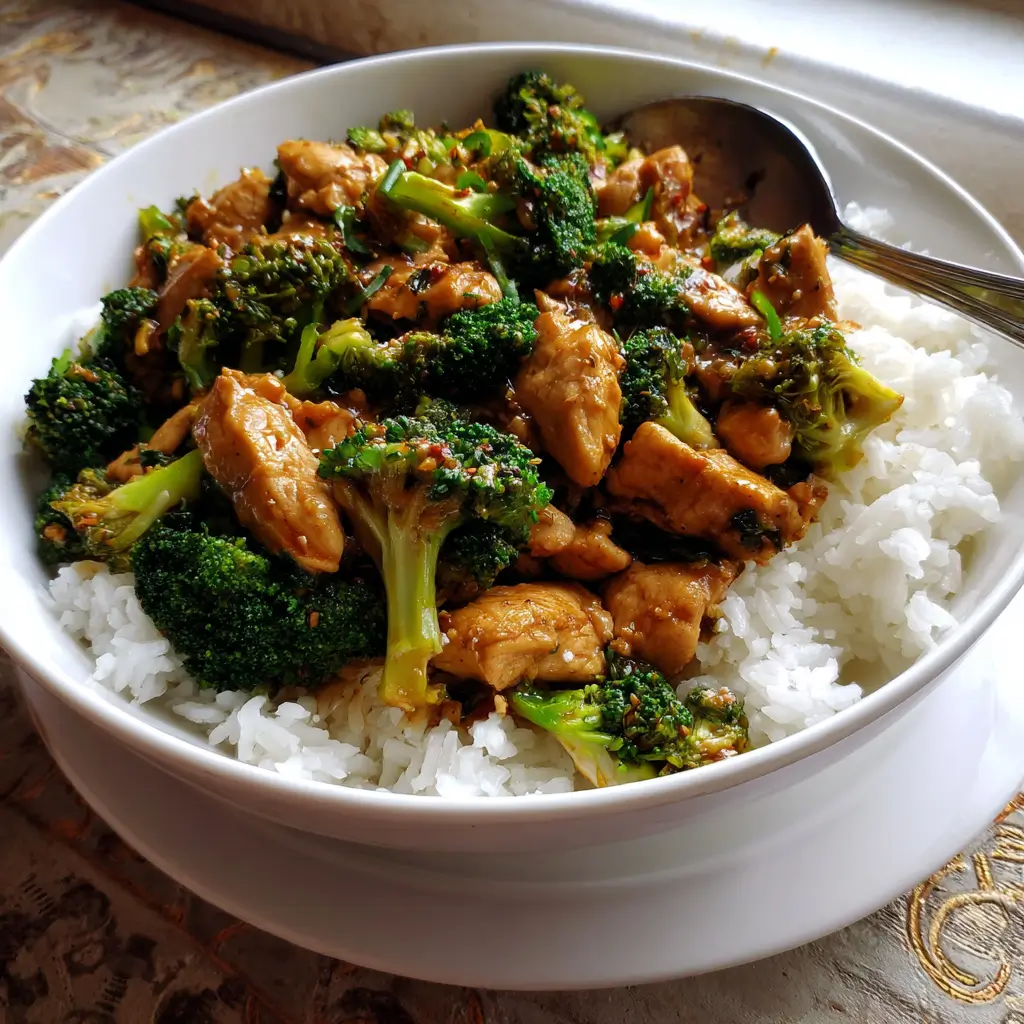 Easy Chicken & Broccoli Stir-Fry