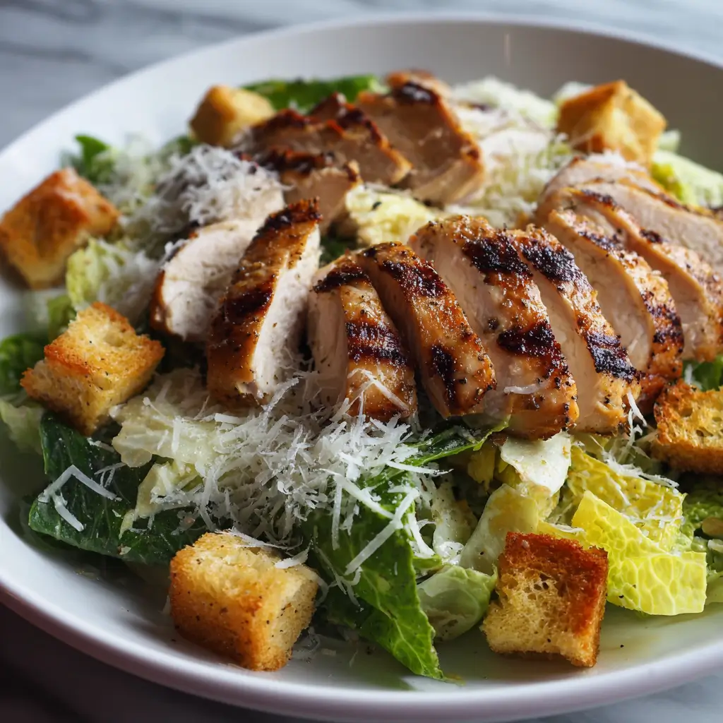 Grilled Chicken Caesar Salad