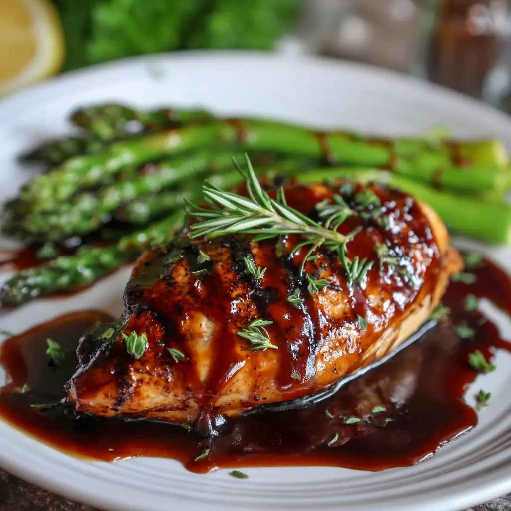 Honey Balsamic Glazed Chicken