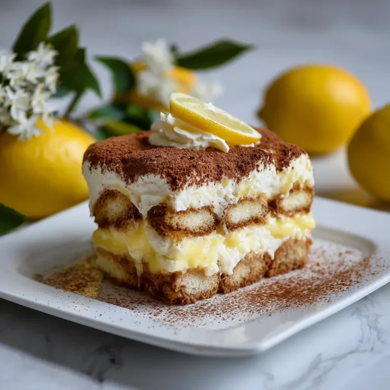 Lemoncello Tiramisu