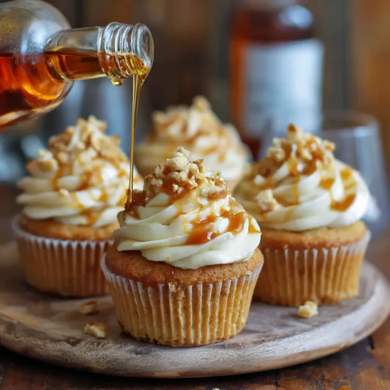 Maple‑Whisky Cupcakes
