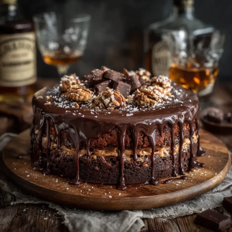 Mississippi Mud Cake with Rum