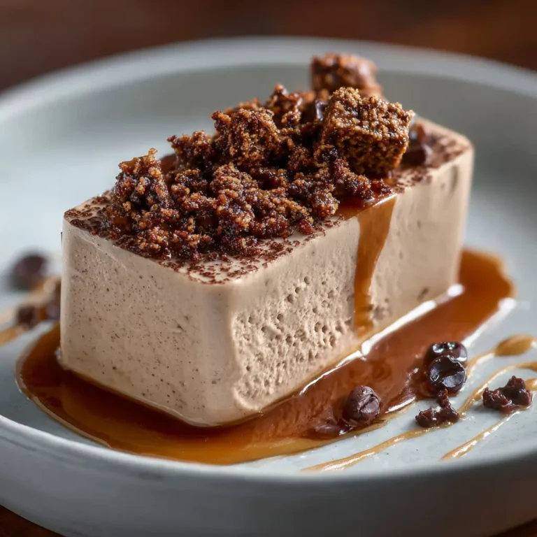 Mocha Semifreddo with Vodka or Coffee Liqueur