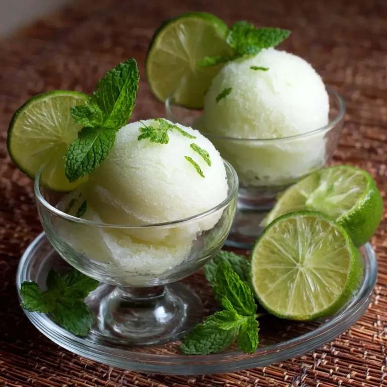 Mojito Sorbet