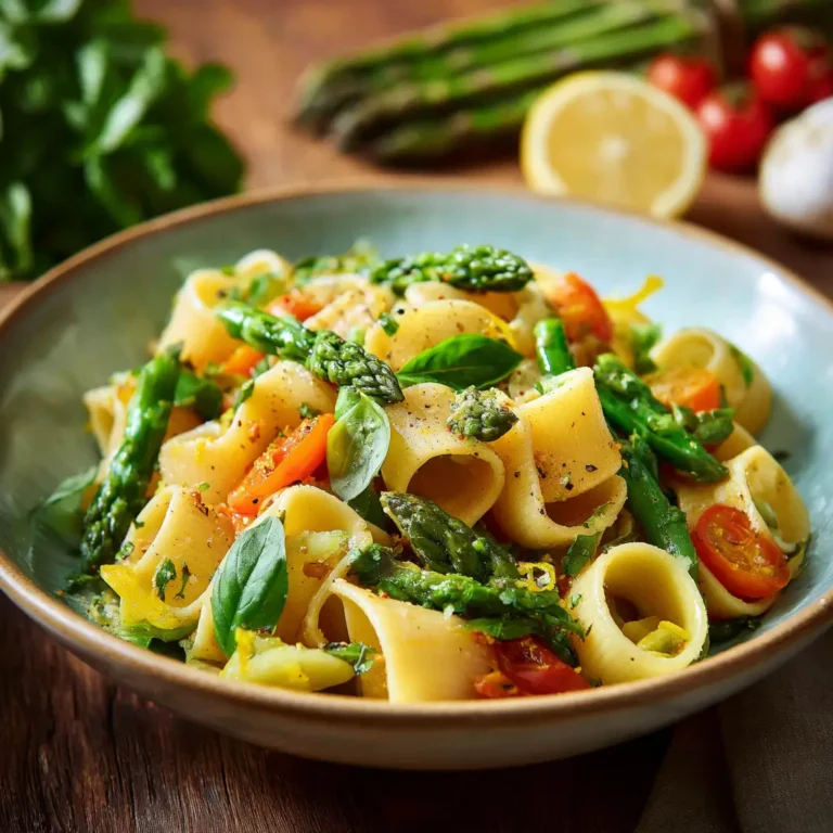 Pasta Primavera with Lemon & Basil