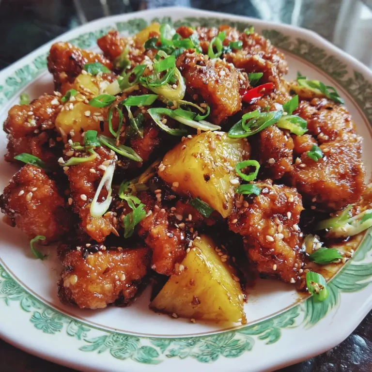 Pineapple chicken
